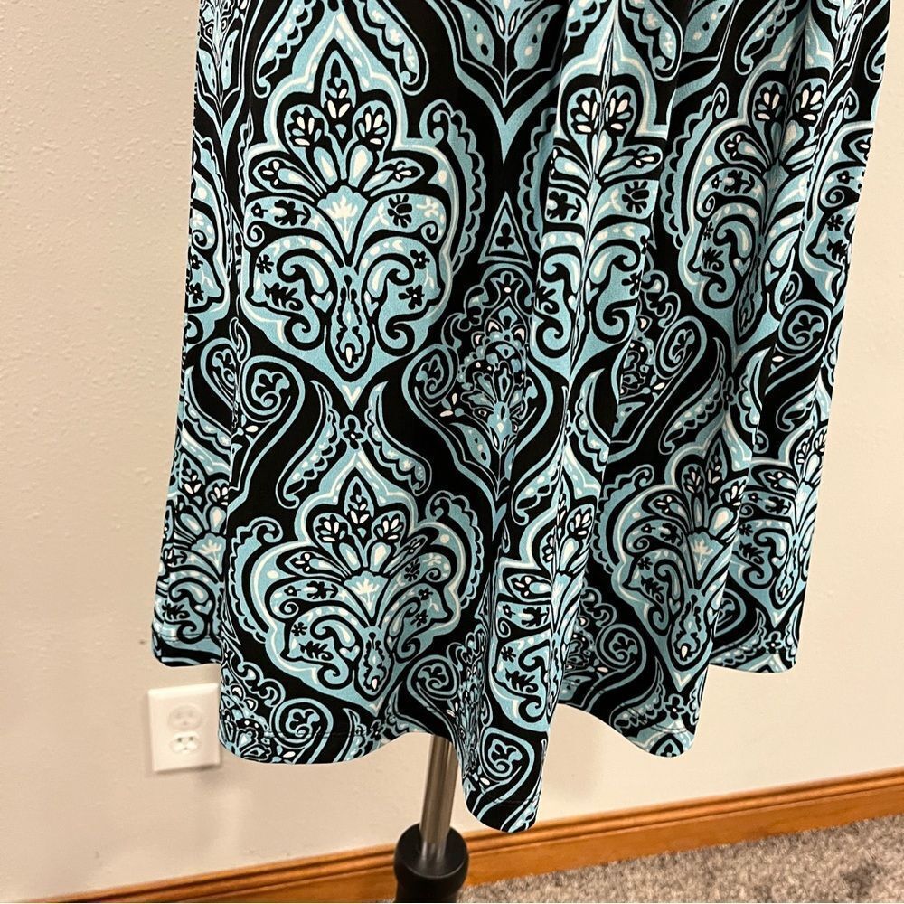 Apt. 9 paisley floral print sleeveless‎ mini dress size small - Picture 4 of 12